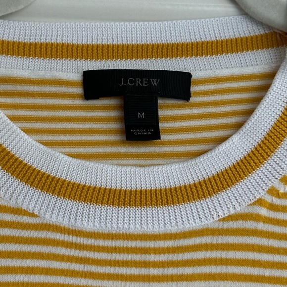 J. Crew Knit Striped Caryn Shell Tank M - Picture 2 of 2